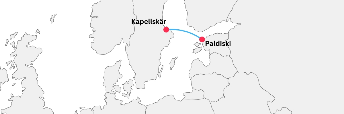 fähre paldiski kapellskar