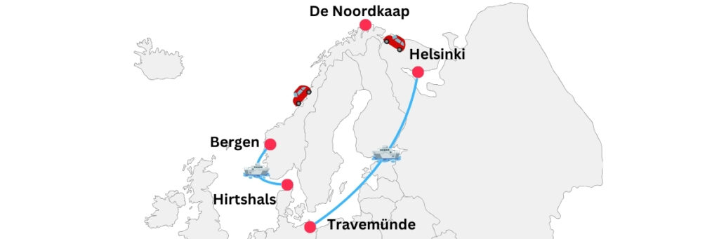 rondreis planning voor de noordkaap